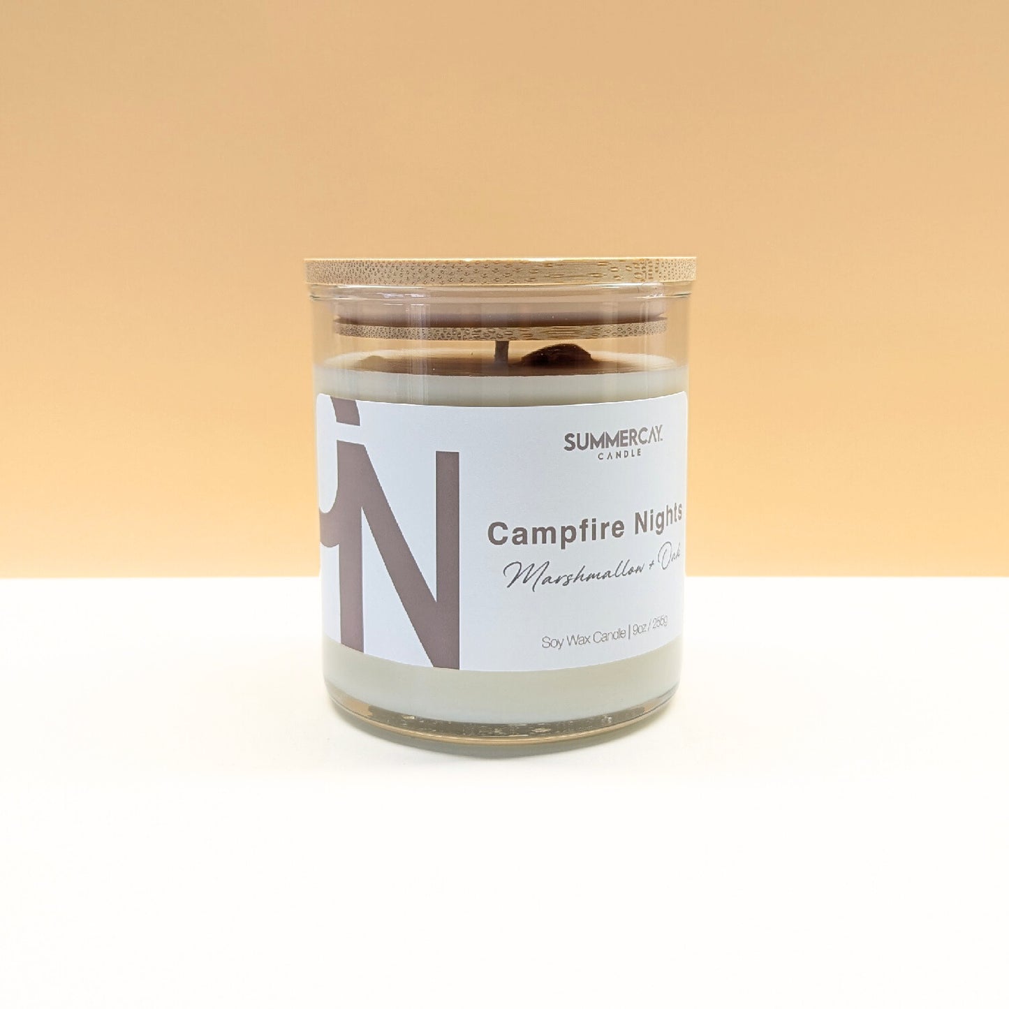 Campfire Nights Scented Candle, Earthy & Sweet Fragrance