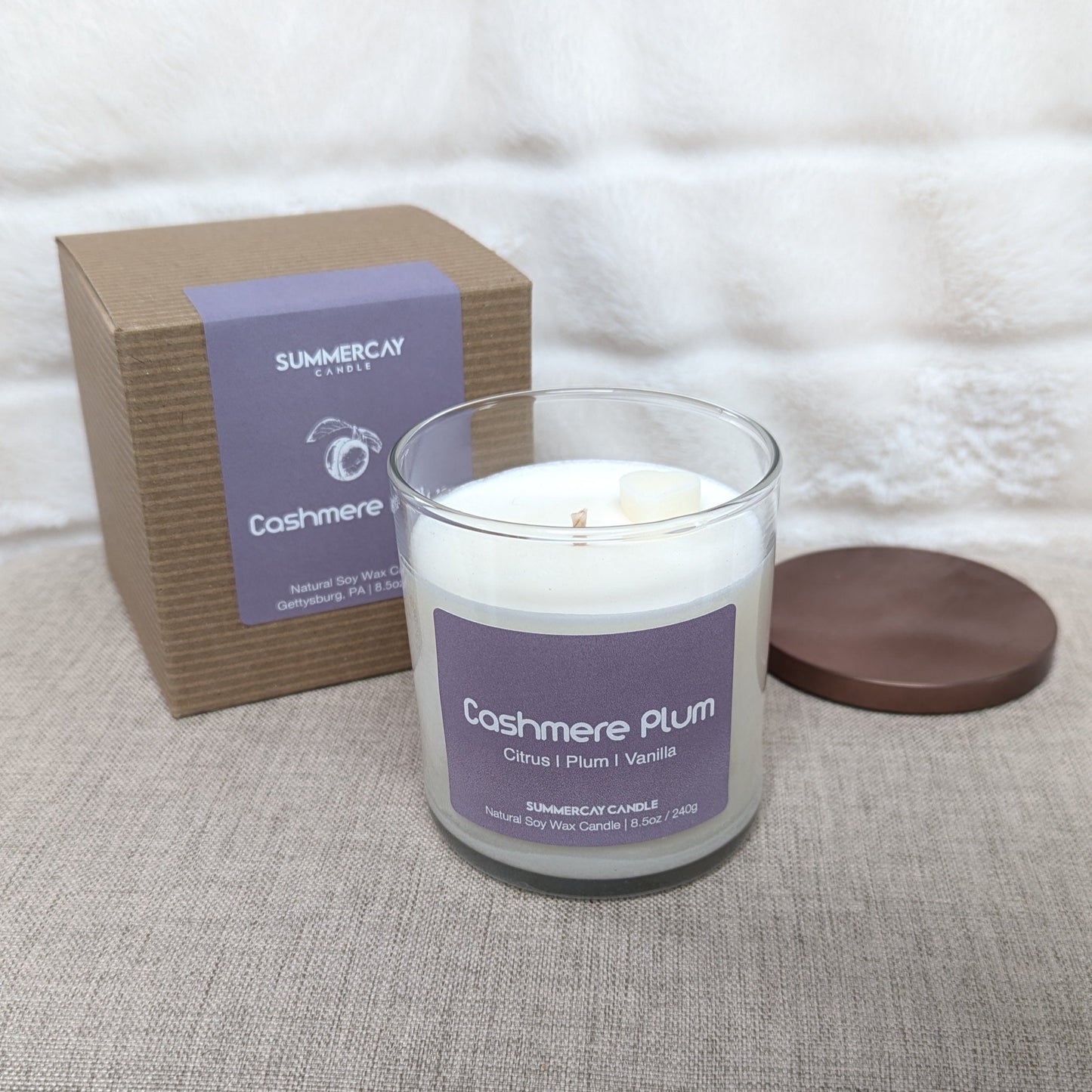 Cashmere Plum Candle