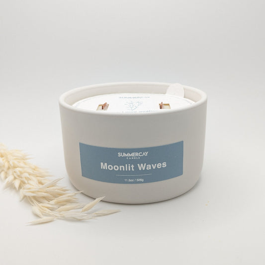 Moonlit Waves Nordic Candle