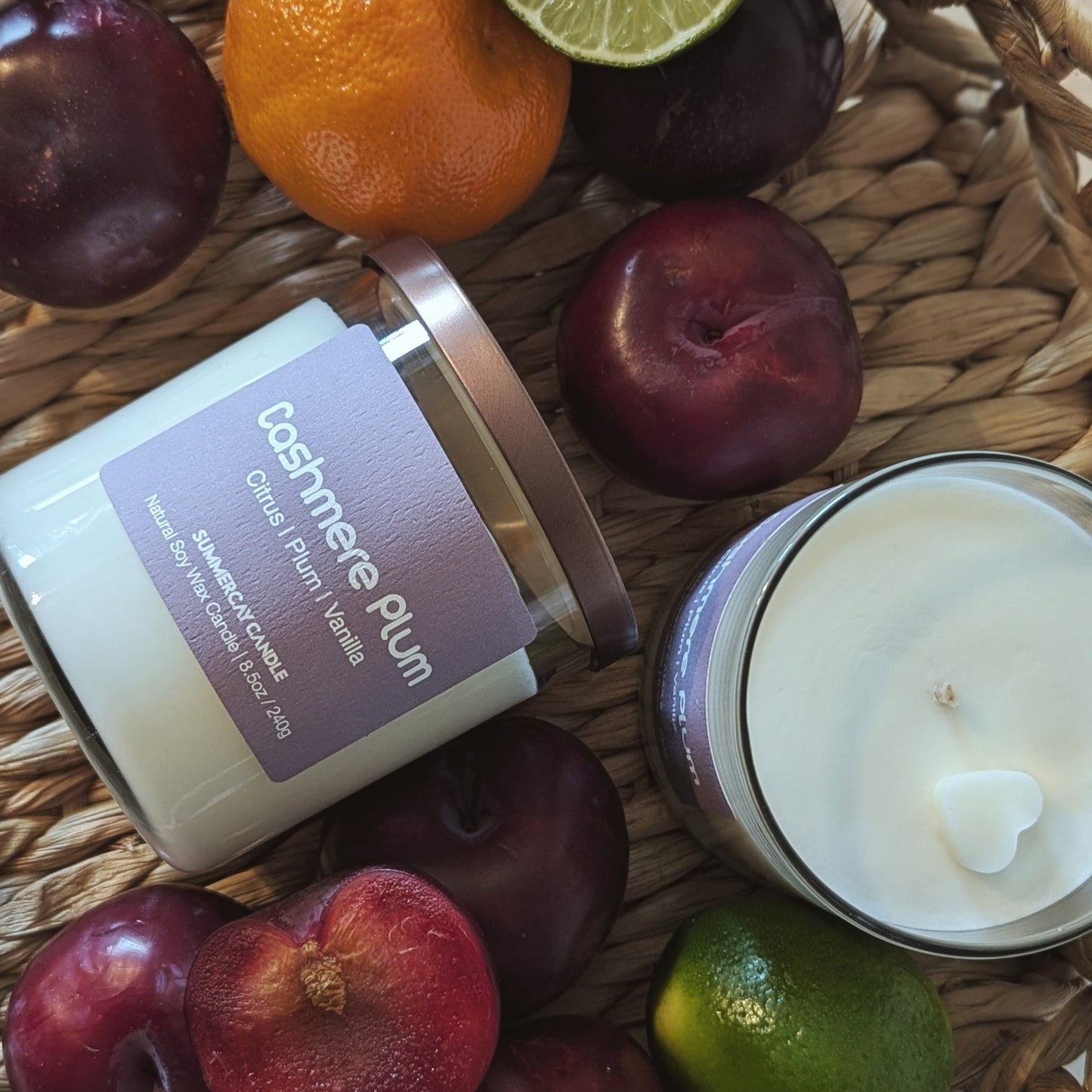 Cashmere Plum Candle