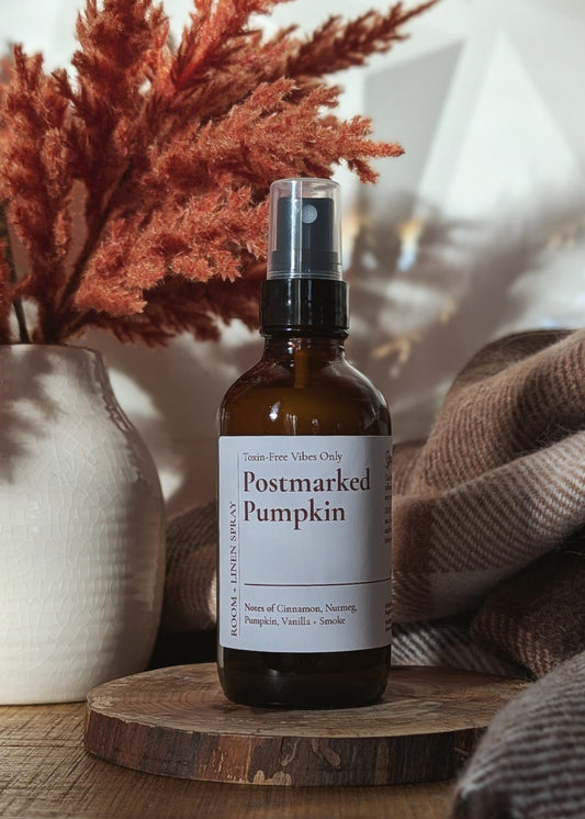 Postmarked Pumpkin Room + Linen Spray