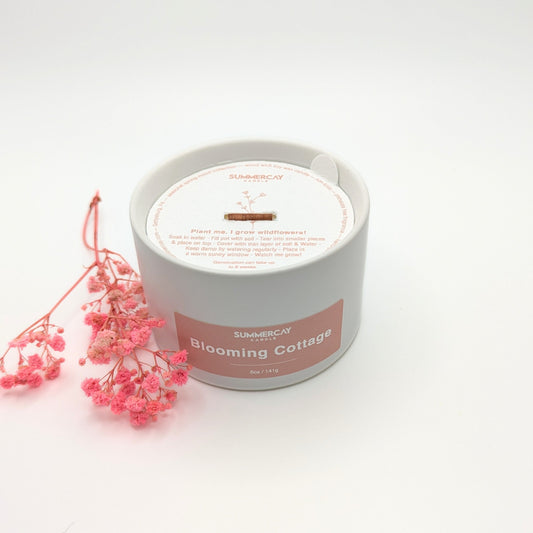 Blooming Cottage Nordic Mini Candle