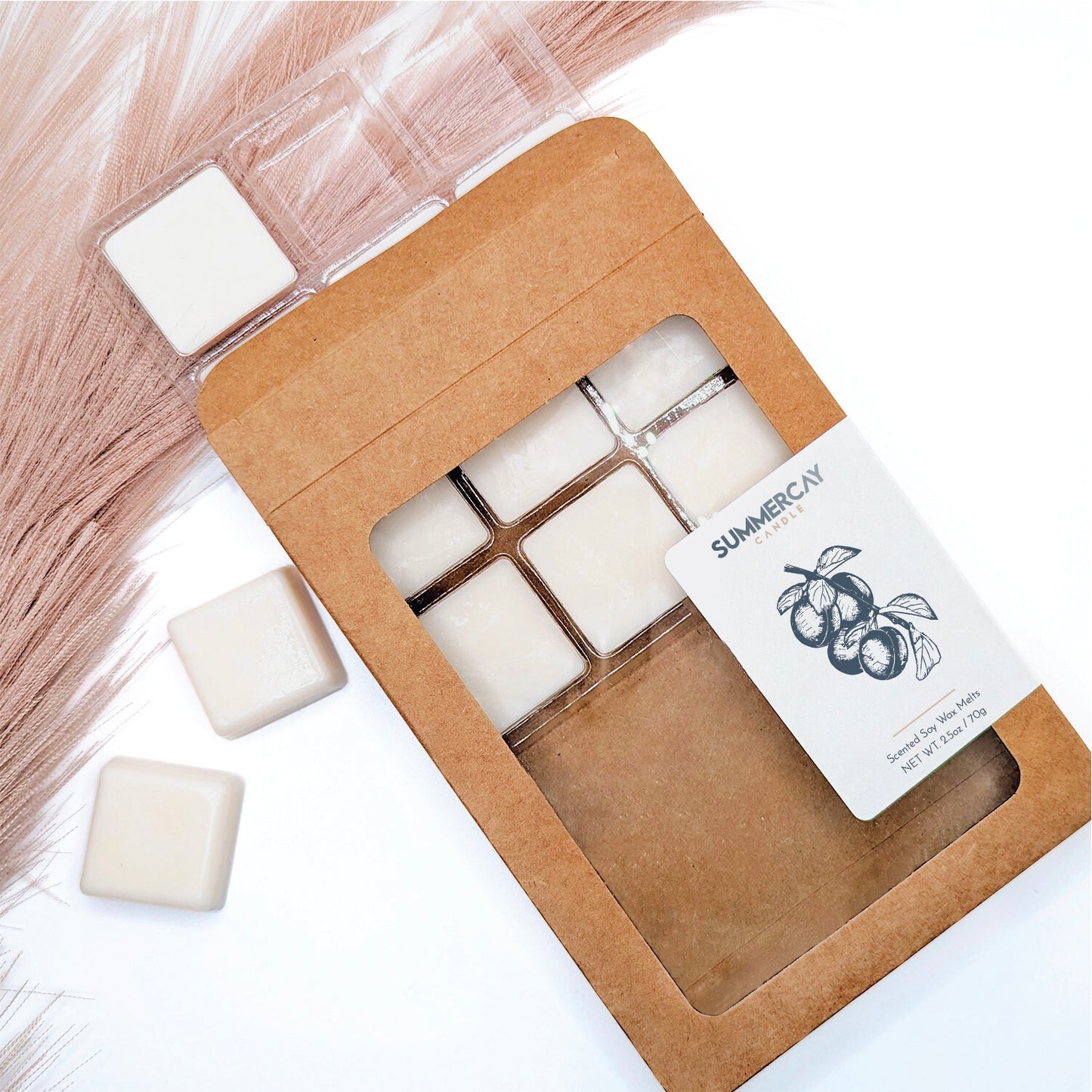 Cashmere Plum Melts, Sweet & Tangy Fragrance, SummerCay