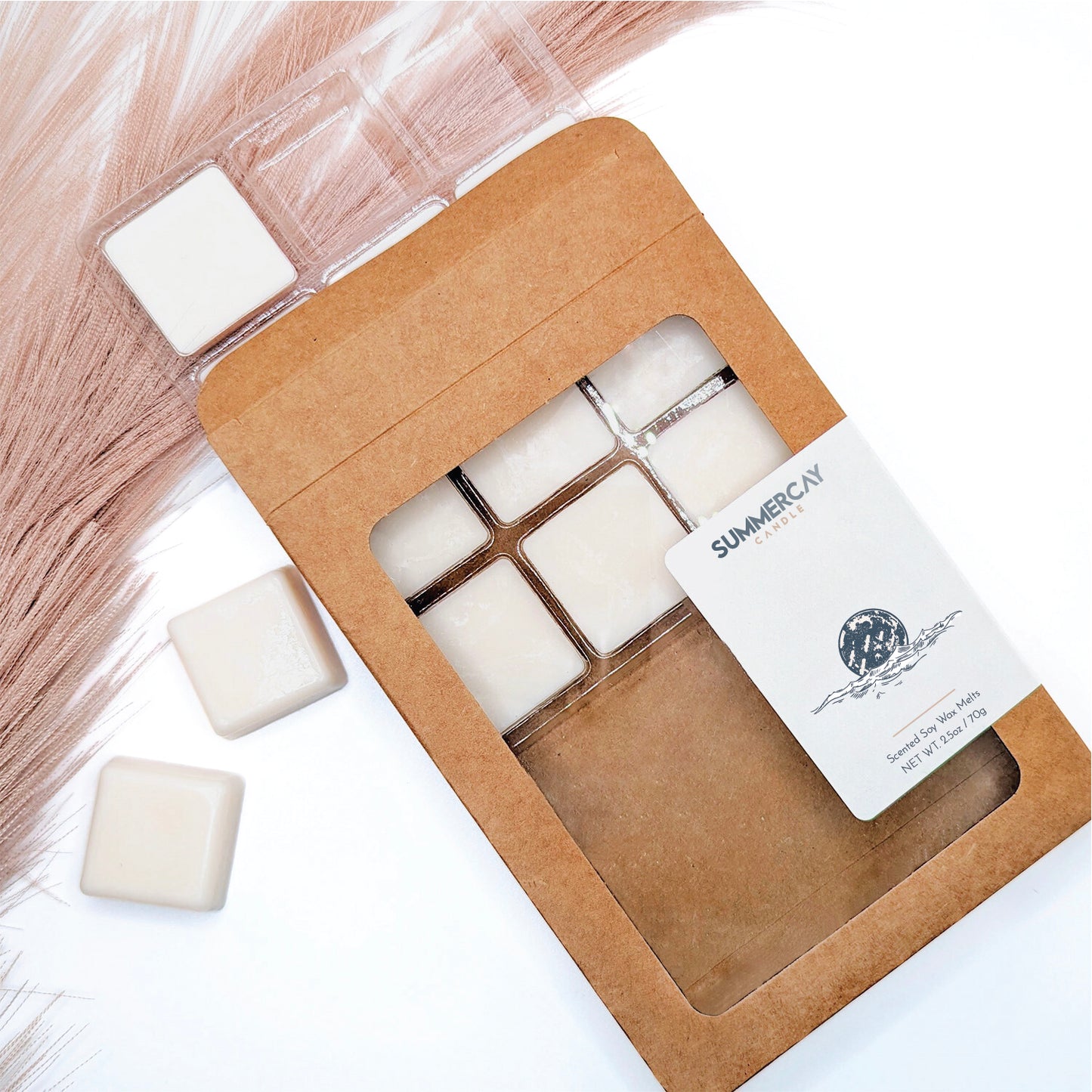 Black Sea Cube Soy Wax Melts, Fresh Ocean Scent, SummerCay