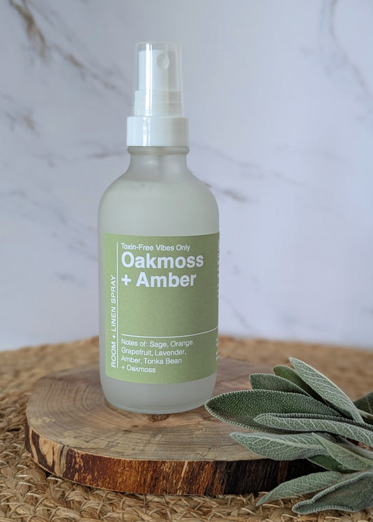 Oakmoss + Amber | Room + Linen Spray