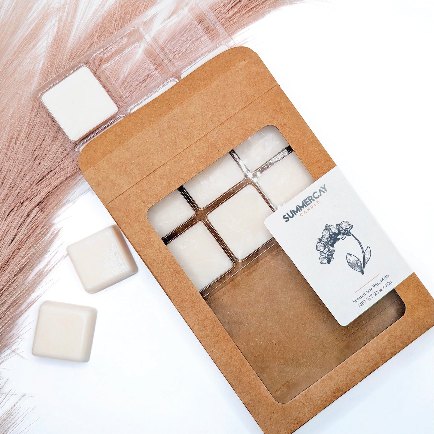 Sea Salt Orchid Soy Wax Melts, Fresh Ocean Breeze, SummerCay