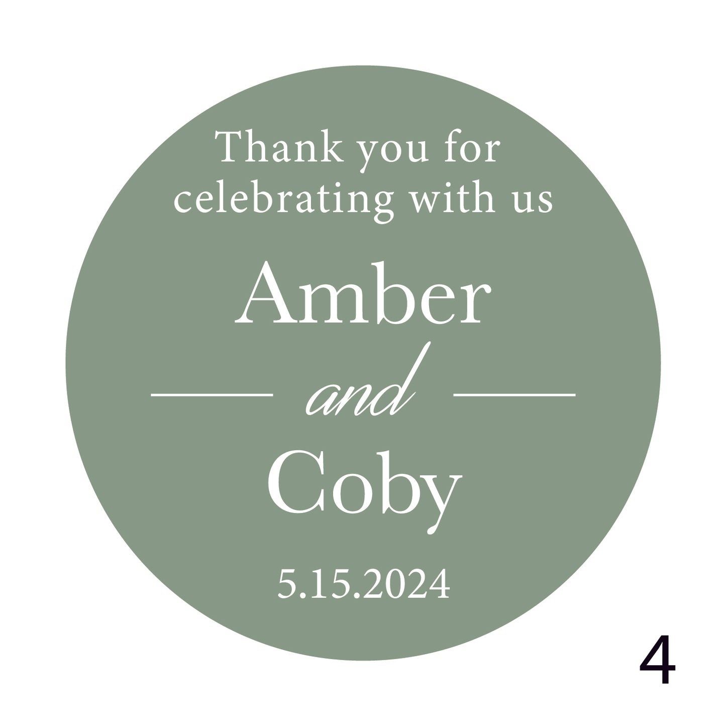 Personalized Mini Wedding Favors, Custom Candles, SummerCay
