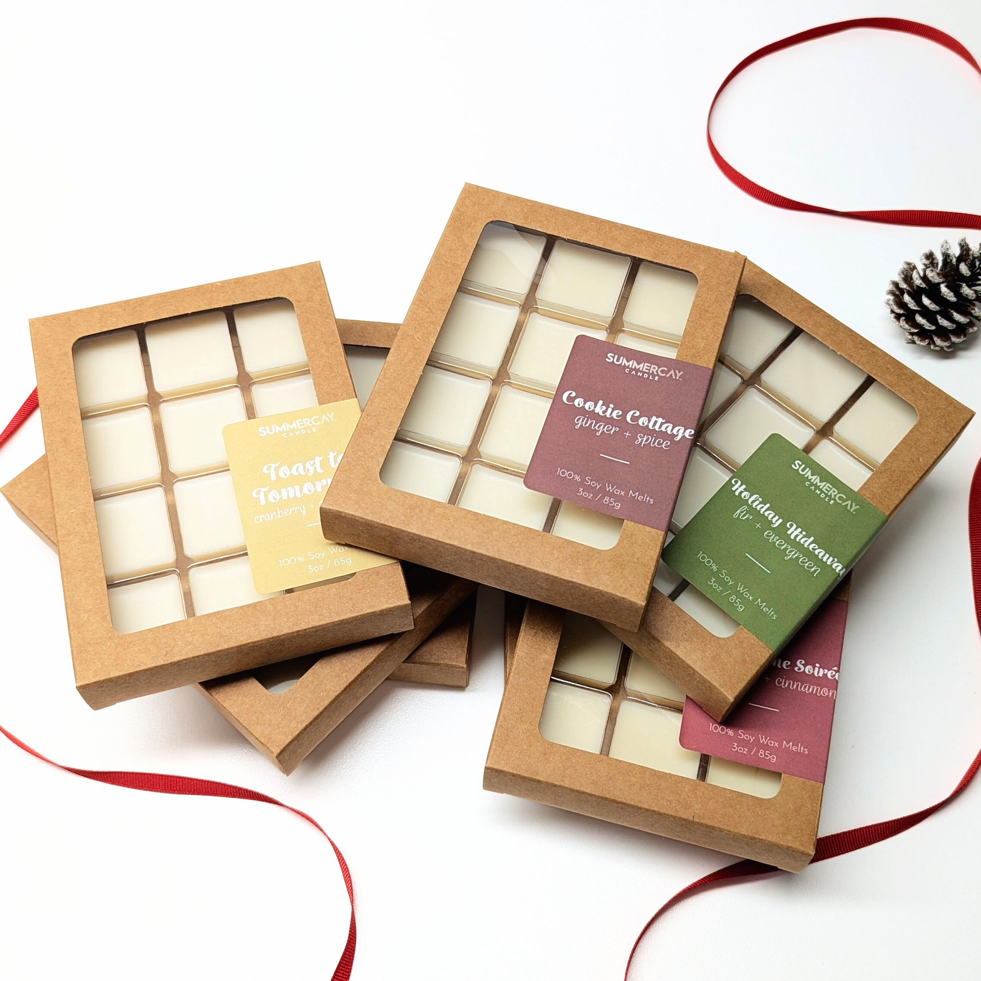 Holiday Wax Melts, Festive Scents for Holidays, SummerCay