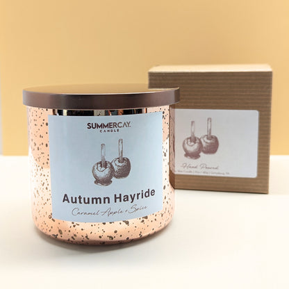 Autumn Hayride - 2 Wick Candle - SummerCay Candle