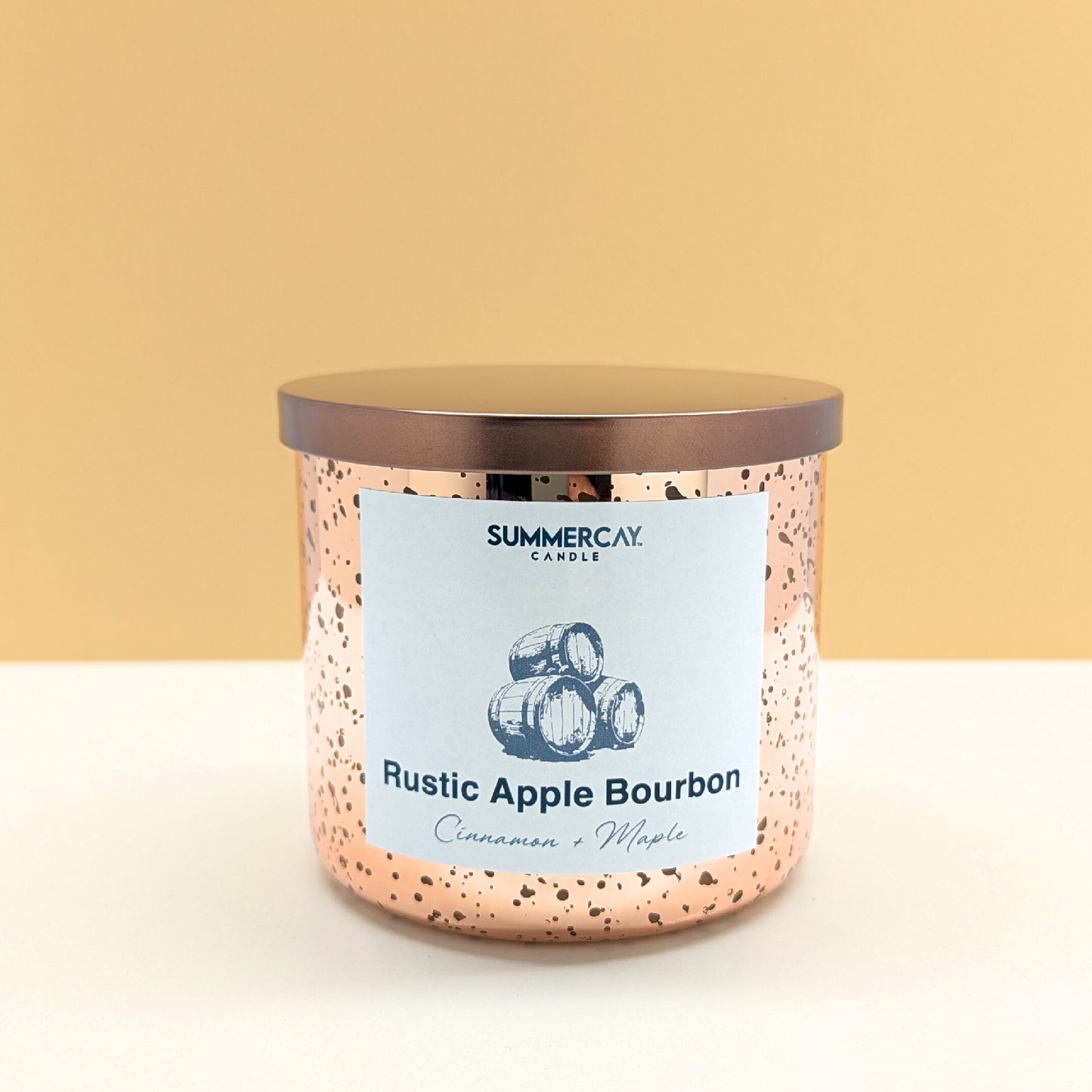 Rustic Apple Bourbon - 2 Wick Candle - SummerCay Candle