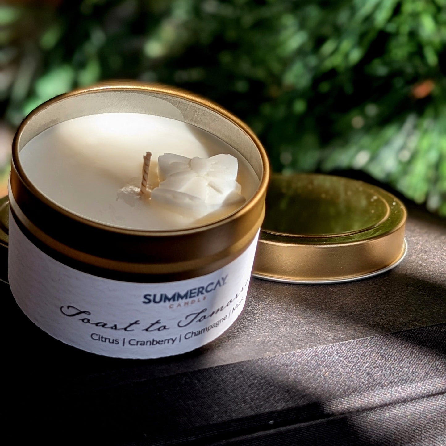 Mini Gold Tin Candle