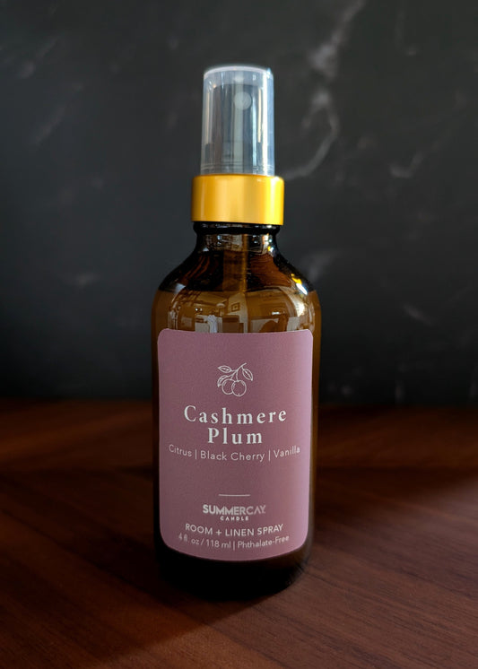 Cashmere Plum Room + Linen Spray