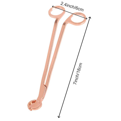 Rose Gold Wick Trimmers - SummerCay Candle