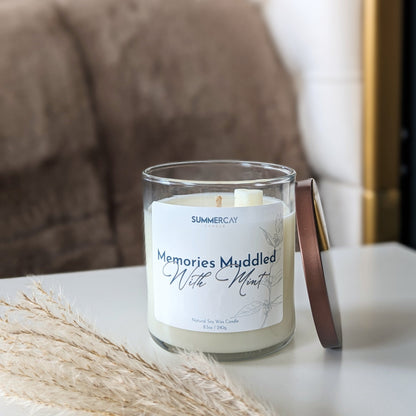 Memories Muddled with Mint Candle - SummerCay Candle