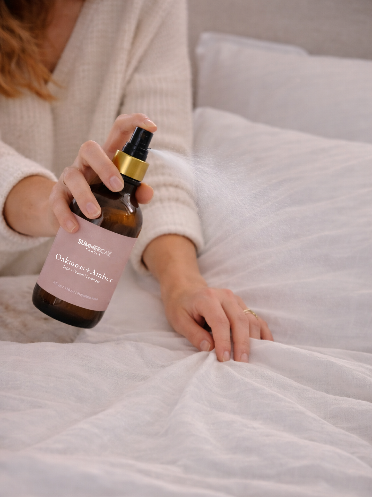 Oakmoss + Amber Room + Linen Spray
