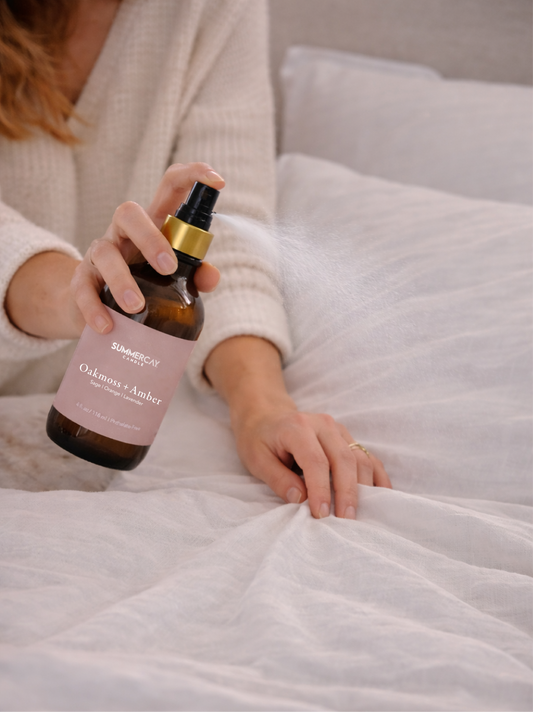 Oakmoss + Amber Room + Linen Spray