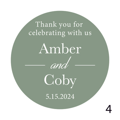 Personalized Wedding Favors - SummerCay Candle