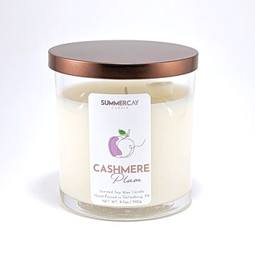 Cashmere Plum Candle - SummerCay Candle