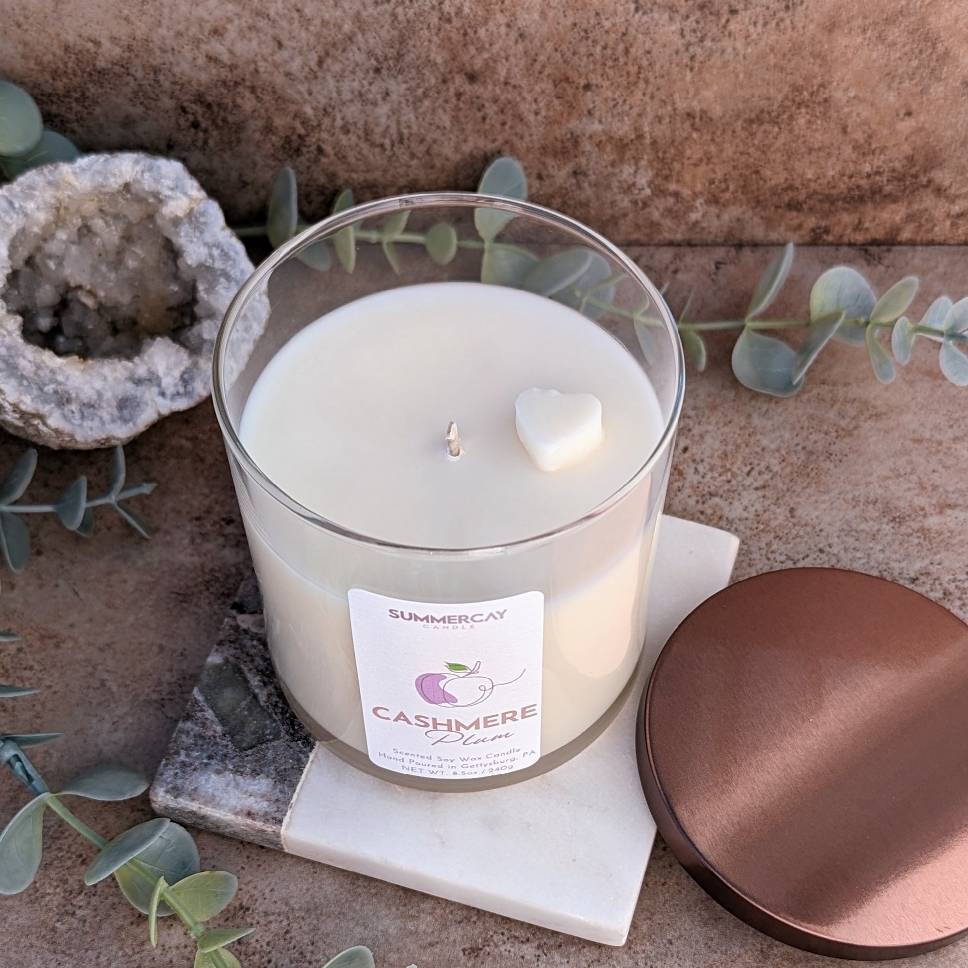 Cashmere Plum Candle - SummerCay Candle